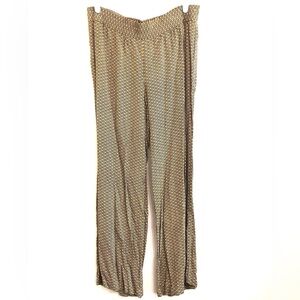 Style & co. Brown and White Patterned Pants